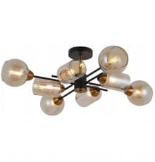 Люстра потолочная Illumico IL8243-8COU-79 BK GD