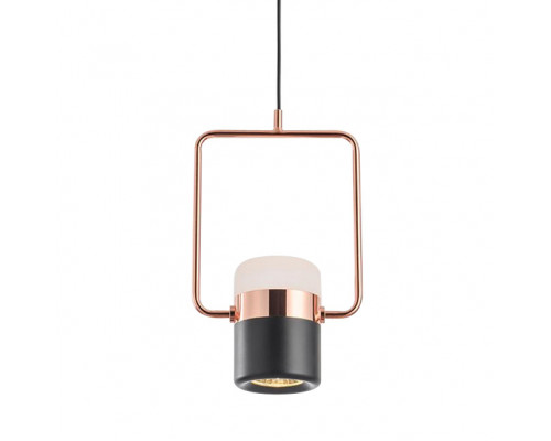 Основное фото Светильник подвесной Delight Collection 9926 9926P/1 black/copper: Купить в Интернет магазин освещения GCSVET.RU