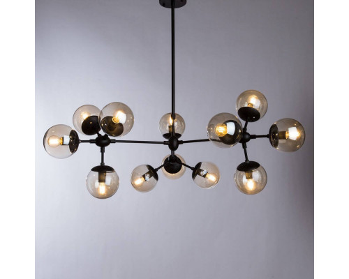Дополнительное фото Люстра подвесная Arte Lamp A1664SP-12BK: Купить в Интернет магазин освещения GCSVET.RU