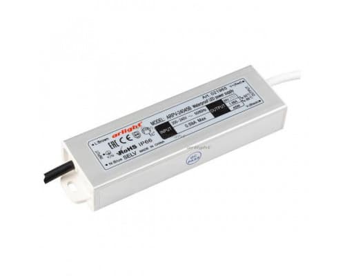 Основное фото Сетевой адаптер Arlight ARPV-24045-B (24V, 1.9A, 45W) 021965: Купить в Интернет магазин освещения GCSVET.RU