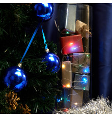 Гирлянда линейная Feron CL575 Роса 5В 1,8Вт мультиколор 5м IP20 48185