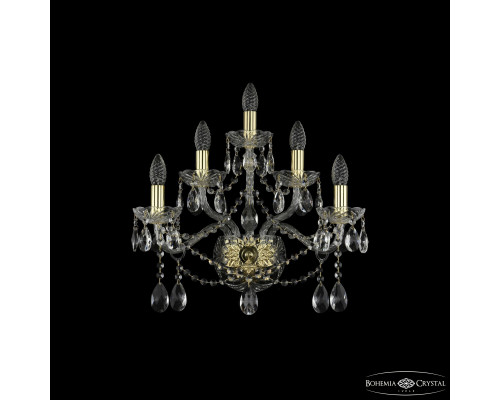 Основное фото Настенный светильник Bohemia Ivele Crystal 1413B/2+2+1/200/XL G: Купить в Интернет магазин освещения GCSVET.RU