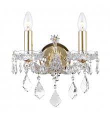 Настенный светильник Dio DArte Asfour Diamante E 2.1.2.200 G