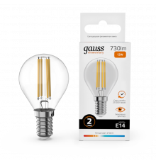 Светодиодная лампочка Gauss Filament Elementary 52112