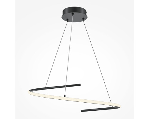 Дополнительное фото Люстра подвесная Maytoni Curve MOD242PL-L33BK: Купить в Интернет магазин освещения GCSVET.RU