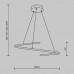Дополнительное фото Люстра подвесная Maytoni Curve MOD242PL-L33BK: Купить в Интернет магазин освещения GCSVET.RU