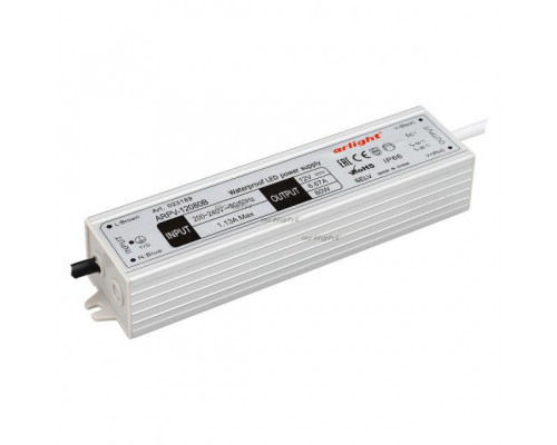 Основное фото Сетевой адаптер Arlight ARPV-12080-B (12V, 6.7A, 80W) 023189: Купить в Интернет магазин освещения GCSVET.RU