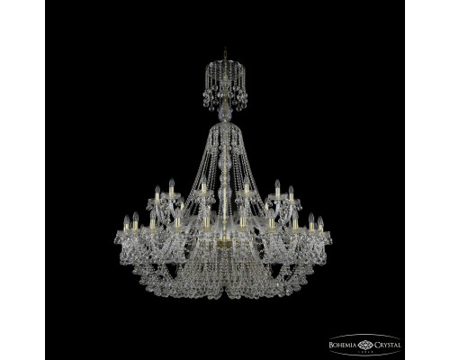 Основное фото Люстра подвесная Bohemia Ivele Crystal 1409/24+12/530/XL-170 G: Купить в Интернет магазин освещения GCSVET.RU