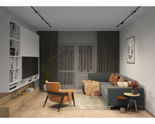Дополнительное фото Светильник трековый LED Denkirs DK8006-BK: Купить в Интернет магазин освещения GCSVET.RU