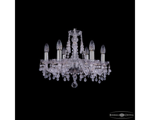 Основное фото Люстра подвесная Bohemia Ivele Crystal 1410/6/160 Ni V0300: Купить в Интернет магазин освещения GCSVET.RU