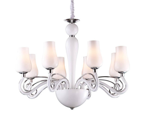 Основное фото Люстра подвесная Arte Lamp Biancaneve A8110LM-8WH: Купить в Интернет магазин освещения GCSVET.RU