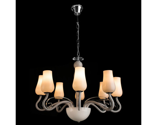 Дополнительное фото Люстра подвесная Arte Lamp Biancaneve A8110LM-8WH: Купить в Интернет магазин освещения GCSVET.RU