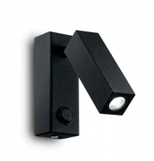 Светодиодный Светильник спот светильник Ideal Lux Page AP1 Square Nero 142241