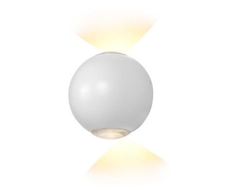 Дополнительное фото Светильник настенный LED iLedex Rainbow ZD8168-6W WH: Купить в Интернет магазин освещения GCSVET.RU