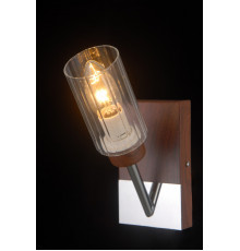 Настенный светильник Natali Kovaltseva HELSINKI WOOD 81043-1W WOOD,CHROME