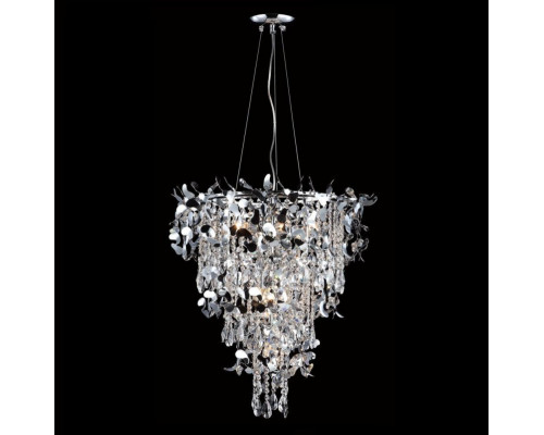 Основное фото Люстра подвесная Crystal Lux Romeo SP10 Chrome D600: Купить в Интернет магазин освещения GCSVET.RU