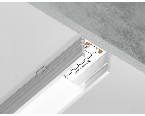 Основное фото Алюминиевый накладной профиль Ambrella Light Alum Profile GP1750WH: Купить в Интернет магазин освещения GCSVET.RU