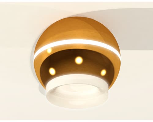 Дополнительное фото Светильник накладной с дополнительной подсветкой Ambrella Light Techno XS1105030 (C1105, N7165): Купить в Интернет магазин освещения GCSVET.RU