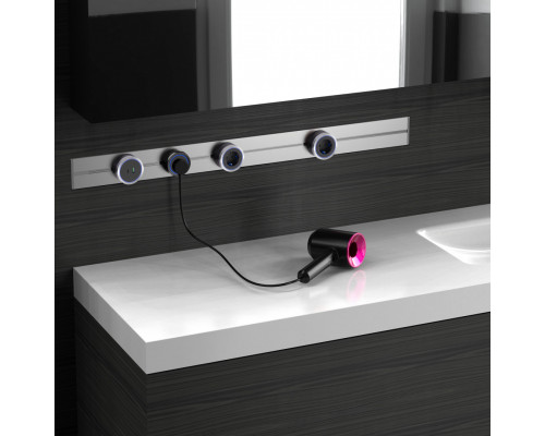Дополнительное фото Трековая розетка Arte Milano Am-track-sockets 380011TS/ES Black: Купить в Интернет магазин освещения GCSVET.RU