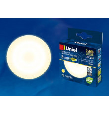 Светодиодная лампочка Uniel LED-GX53 LED-GX53-8W/WW/GX53/FR PLZ01WH
