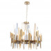 Дополнительное фото Люстра подвесная Crystal Lux CASA SP-PL12 BRASS: Купить в Интернет магазин освещения GCSVET.RU