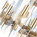 Дополнительное фото Люстра подвесная Crystal Lux CASA SP-PL12 BRASS: Купить в Интернет магазин освещения GCSVET.RU