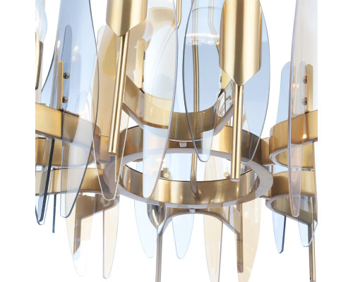 Дополнительное фото Люстра подвесная Crystal Lux CASA SP-PL12 BRASS: Купить в Интернет магазин освещения GCSVET.RU