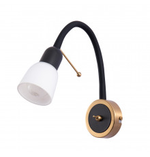 Гибкий светильник на стену Arte Lamp Lettura A7009AP-1BK