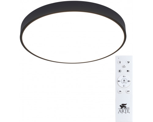 Дополнительное фото Светильник потолочный LED Arte Lamp Arena A2672PL-1BK: Купить в Интернет магазин освещения GCSVET.RU