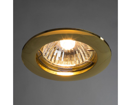 Дополнительное фото Светильник встраиваемый Arte Lamp Basic A2103PL-1GO: Купить в Интернет магазин освещения GCSVET.RU