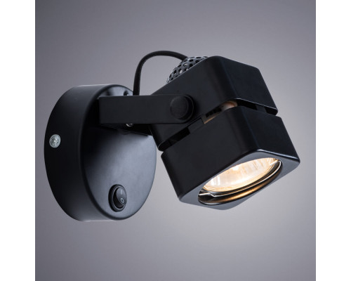 Дополнительное фото Светильник спот Arte Lamp Misam A1315AP-1BK: Купить в Интернет магазин освещения GCSVET.RU