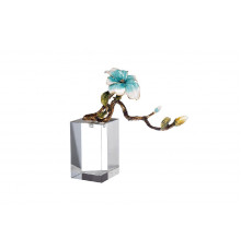 Фигурка Ветви с голубым цветком Garda Decor 55RD4374