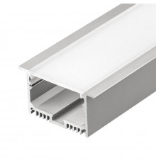 Профиль с экраном Arlight SL-LINIA62-F-2500 ANOD+OPAL 020470