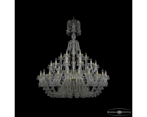 Основное фото Люстра подвесная Bohemia Ivele Crystal 1409/24+12+6/530/XL-169 G: Купить в Интернет магазин освещения GCSVET.RU