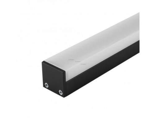 Дополнительное фото Профиль Arlight SL-LINE-2011M-2500 BLACK+OPAL SQUARE 027993: Купить в Интернет магазин освещения GCSVET.RU