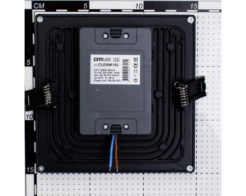 Дополнительное фото Светильник встраиваемый LED Citilux Омега CLD50K152: Купить в Интернет магазин освещения GCSVET.RU