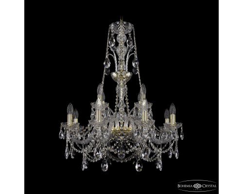 Основное фото Люстра подвесная Bohemia Ivele Crystal 1411/8+4/240/XL-83 G: Купить в Интернет магазин освещения GCSVET.RU