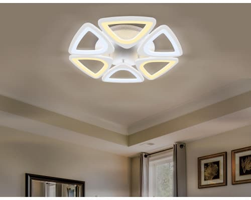 Дополнительное фото Люстра потолочная LED Ambrella Light Acrylica Original FA4494: Купить в Интернет магазин освещения GCSVET.RU
