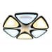 Дополнительное фото Люстра потолочная LED Ambrella Light Acrylica Original FA4494: Купить в Интернет магазин освещения GCSVET.RU