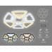 Дополнительное фото Люстра потолочная LED Ambrella Light Acrylica Original FA4494: Купить в Интернет магазин освещения GCSVET.RU