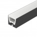 Дополнительное фото Силиконовый профиль Arlight WPH-FLEX-1616-TOP-S11-5m BLACK 045759: Купить в Интернет магазин освещения GCSVET.RU