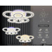 Дополнительное фото Люстра потолочная LED Ambrella Light Acrylica Original FA8805: Купить в Интернет магазин освещения GCSVET.RU