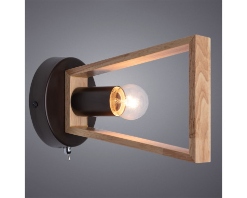 Дополнительное фото Настенный светильник Arte Lamp Brussels A8030AP-1BK: Купить в Интернет магазин освещения GCSVET.RU