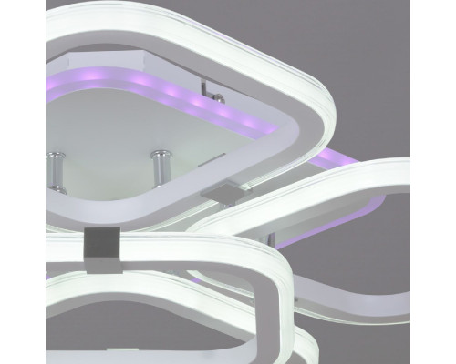 Дополнительное фото Люстра потолочная Reluce 06321-3.3-05 WH+CR (RGB): Купить в Интернет магазин освещения GCSVET.RU