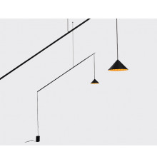 Светильник подвесной Italline IT03-1429 black/orange