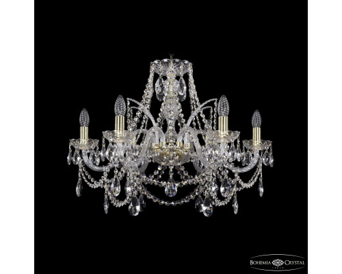 Основное фото Люстра подвесная Bohemia Ivele Crystal 1411/6/240 G: Купить в Интернет магазин освещения GCSVET.RU