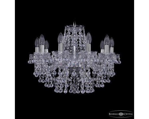 Основное фото Люстра подвесная Bohemia Ivele Crystal 1409/10/195 Ni: Купить в Интернет магазин освещения GCSVET.RU