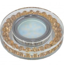 Светильник встраиваемый Fametto Peonia DLS-P102 GU5.3 CHROME/GOLD 09985