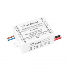 Сетевой адаптер Arlight ARPJ-SP-39260-PFC-TRIAC-MINI (10W, 20-39V, 260mA) 047587