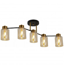 Люстра потолочная Illumico IL6111-5COU-79 BK GD Qui